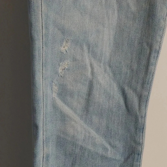 Agolde Colette Distressed light wash denim skinny jeans size 29 - Picture 6 of 10